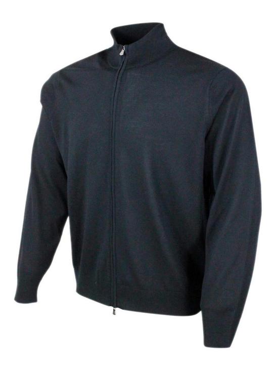 25FW 필리포 드 로렌티스 스웨터 FZ1MLRM16R990 Black - FILIPPO DE LAURENTIIS