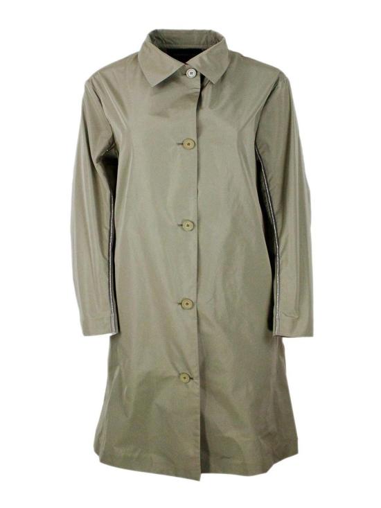 26SS 파비아나 필리피 트렌치 코트 CTD276F255M1261274 Light Brown