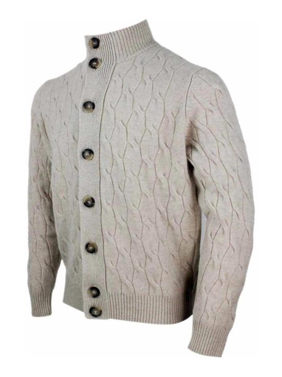 25FW 필리포 드 로렌티스 스웨터 BB3MLWCT7931 White - FILIPPO DE LAURENTIIS