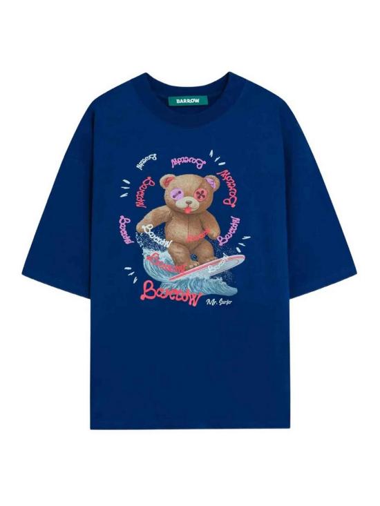 26SS 바로우 반팔 티셔츠 S6BWUATH078066 Blue