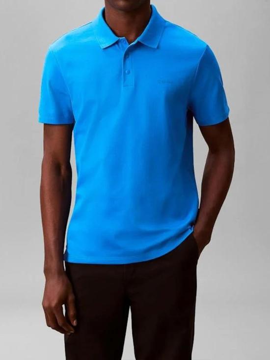 26SS 캘빈클라인 폴로 티셔츠 LV04LF208GCFM Blue - CALVIN KLEIN