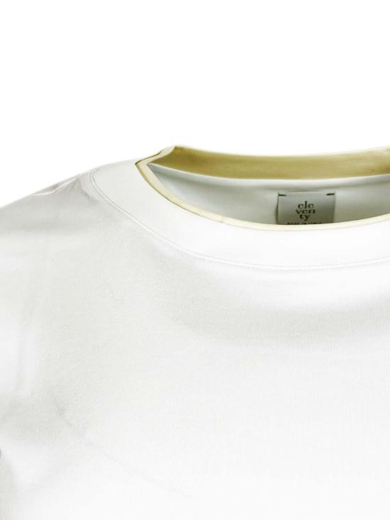 26SS 일레븐티 반팔 티셔츠 M80TSHM09TES0M26801 White - ELEVENTY