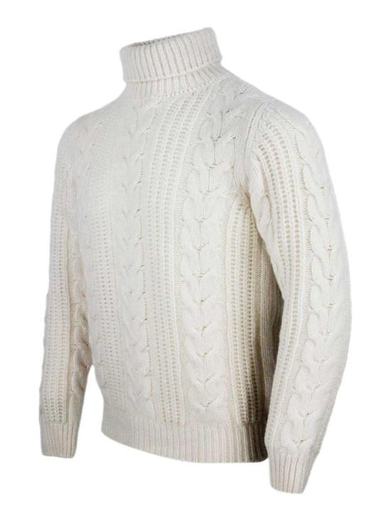 25FW 일레븐티 스웨터 L76MAGL54MAG01 White - ELEVENTY