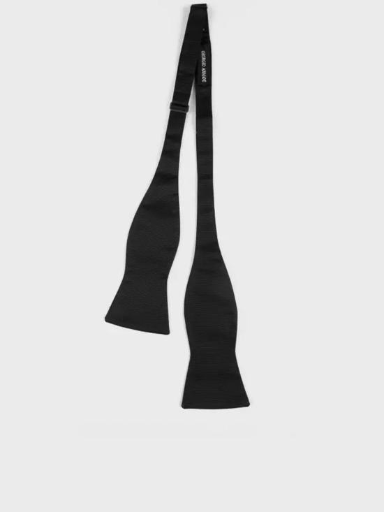 26SS 조르지오 아르마니 넥타이 3600308P99900020 Black - GIORGIO ARMANI