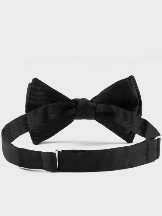 26SS 조르지오 아르마니 넥타이 3600308P99900020 Black - GIORGIO ARMANI