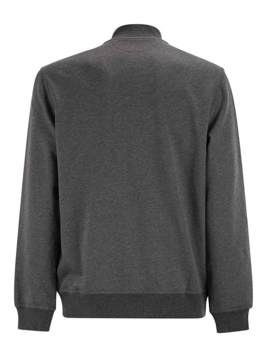 26SS 브루넬로 쿠치넬리 지퍼 디테일 테크노 코튼 플리스 MW8639072GC080 None - BRUNELLO CUCINELLI