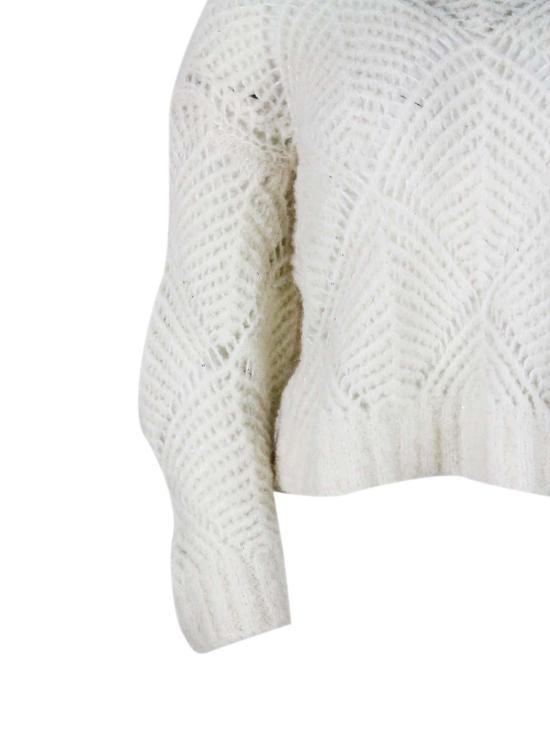 25FW 안토넬리 피렌체 탑 CALPURNIA41689PB1 White - ANTONELLI FIRENZE