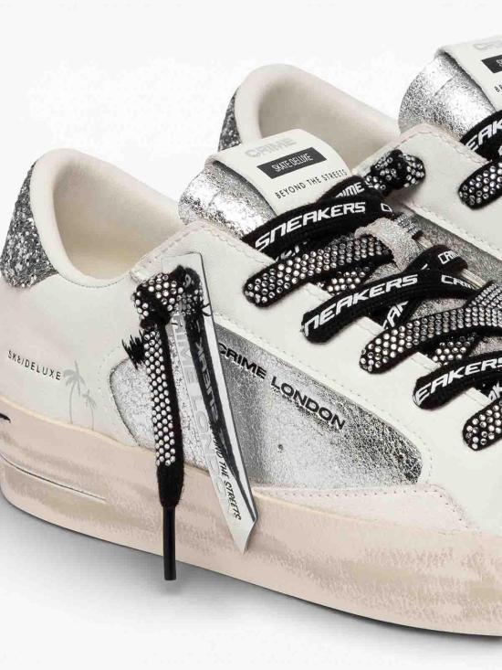 26SS 크라임런던 스니커즈 29100PP825 Silver - CRIME LONDON