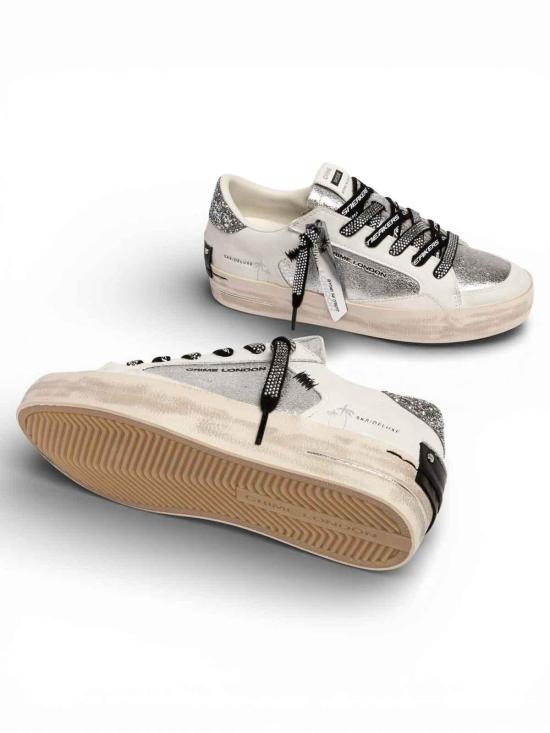 26SS 크라임런던 스니커즈 29100PP825 Silver - CRIME LONDON