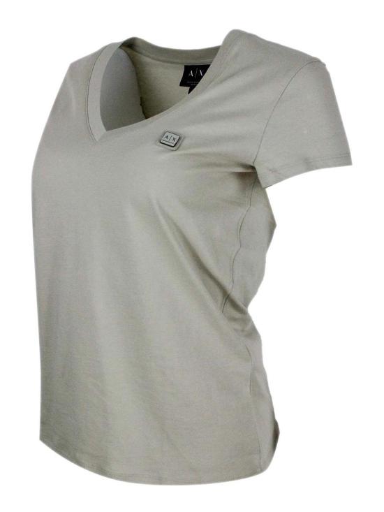 26SS 알마니 반팔 티셔츠 XW002292AF10356U6275 Green - ARMANI