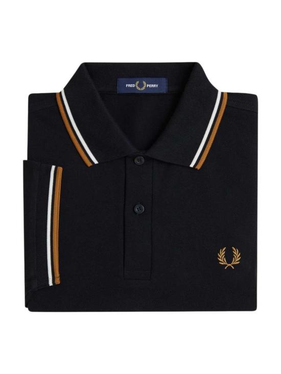 26SS 프레드페리 폴로 티셔츠 M3600P57P69 Black - FRED PERRY