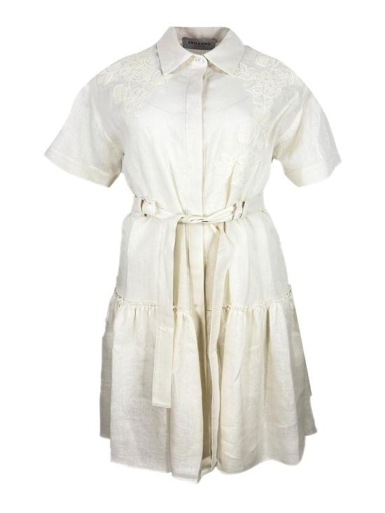 26SS 에르마노 피렌제 미디 스커트 D48EQ060CCET6MF333 Beige