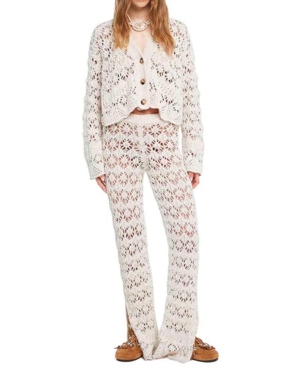 26SS 알라누이 가디건 LWHB055R26KNI002OFOF Beige - ALANUI