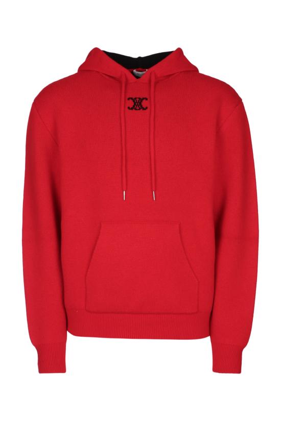 26SS 셀린느 캐시미어 후드 스웨터 RY0QZ0X73 27BK REDBLUEBLACK