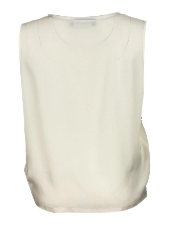 26SS 파비아나 필리피 반팔 티셔츠 TPD266F295L7750145 Cream - FABIANA FILIPPI