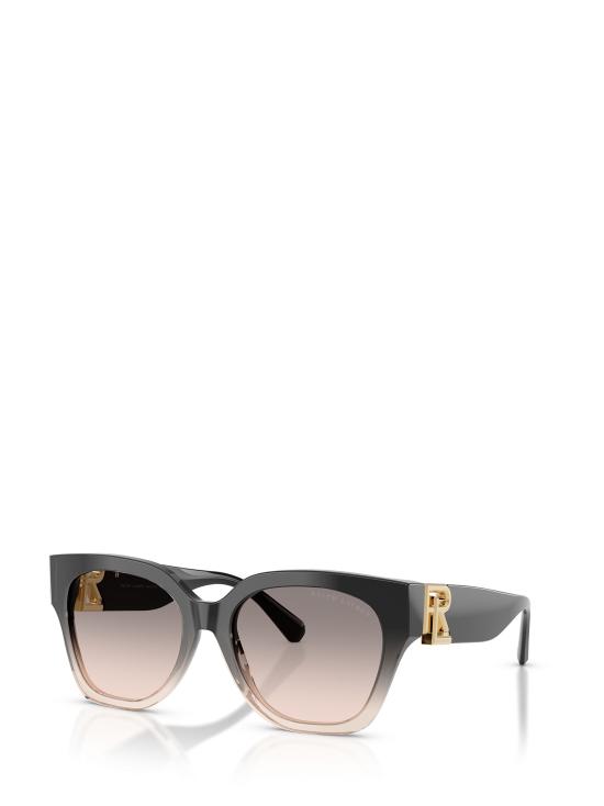 26FW 랄프 로렌 선글라스 RL8221 60223B SHINY GRAD BLACK TRANSP BEIGE - RALPH LAUREN