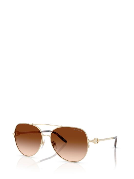 26FW 랄프 로렌 선글라스 RL7087 911674 SHINY PALE GOLD - RALPH LAUREN
