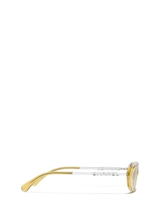 26FW 샤넬 선글라스 CH5565 170885 TRASPARENT YELLOW - CHANEL
