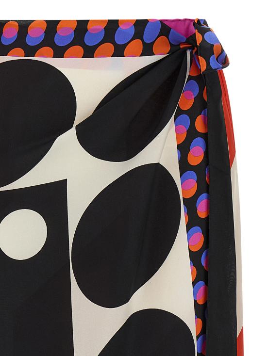 26SS 드리스 반 노튼 미디 스커트 2610108463060975 Multicolor - DRIES VAN NOTEN