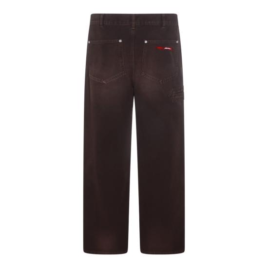 26SS 마르니 팬츠 PUMU0325GXUSCY6300M75 Brown - MARNI