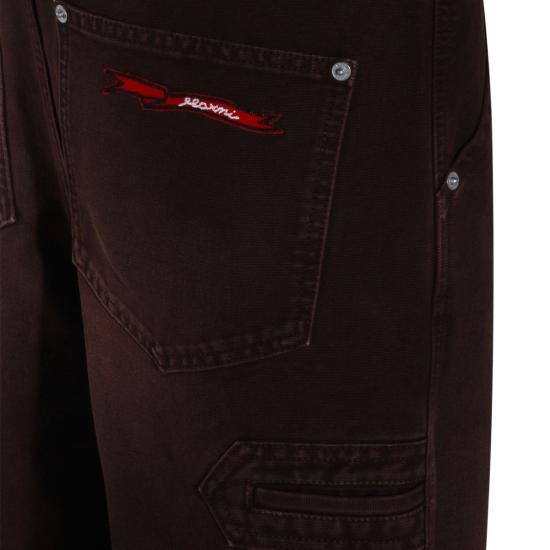 26SS 마르니 팬츠 PUMU0325GXUSCY6300M75 Brown - MARNI