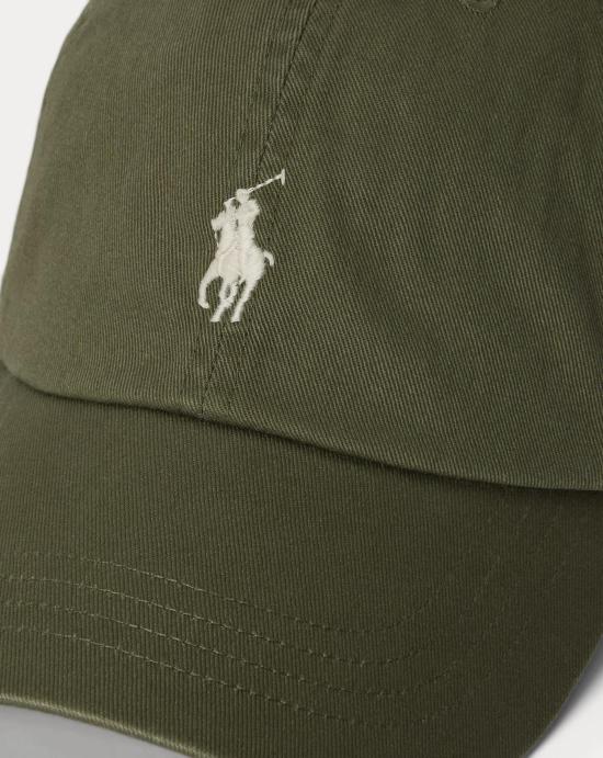 26SS 폴로 랄프로렌 클래식 로고 자수 스포츠 볼캡 710667709508 GARDEN TRAIL CREAM PP Green - POLO RALPH LAUREN