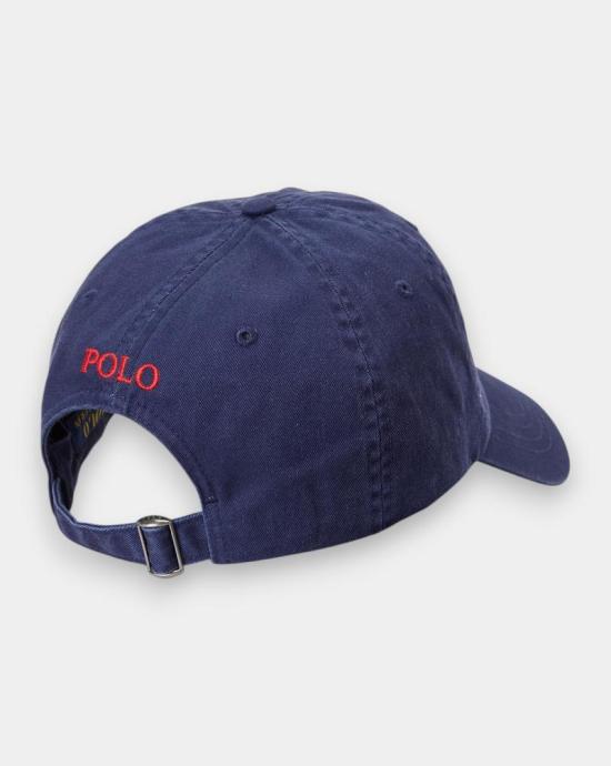 26SS 폴로 랄프로렌 클래식 플리스 후드 집업 710548524014 NEWPORT NAVY RL2000 RED Navy red - POLO RALPH LAUREN