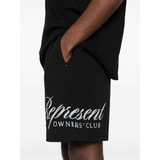  리프레젠트 숏팬츠 OCM41247 001 BLACK DOM - REPRESENT