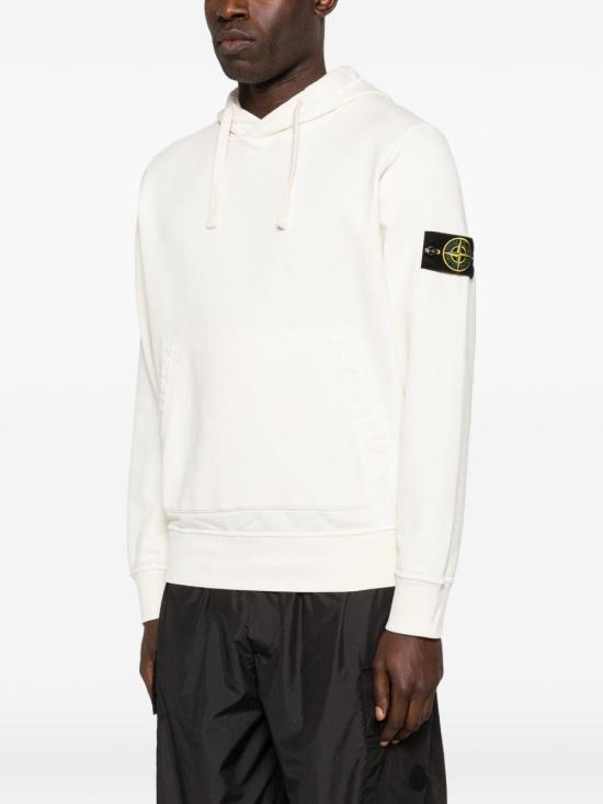 26SS 스톤 아일랜드 후드 티셔츠 L1S156100062S0051V0093 IVORY DOM - STONE ISLAND