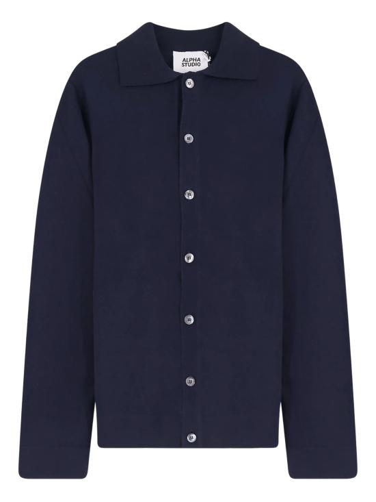 25FW 알파 긴팔 셔츠 AU3016L 1001 BLU