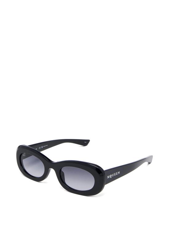 25FW 알렉산더 맥퀸 선글라스 841891J0749 1053 BLACK GREY - ALEXANDER MCQUEEN