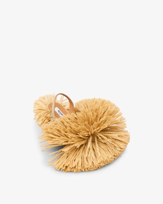 26SS 모스키노 샌들 MA1640BC0O MS1 NATURALE - MOSCHINO