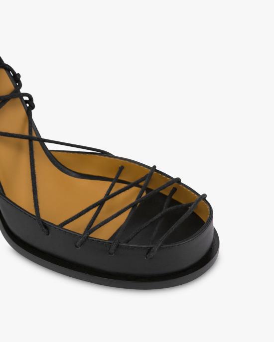 26SS 모스키노 샌들 MA1604AC1O MF0 000 NERO - MOSCHINO