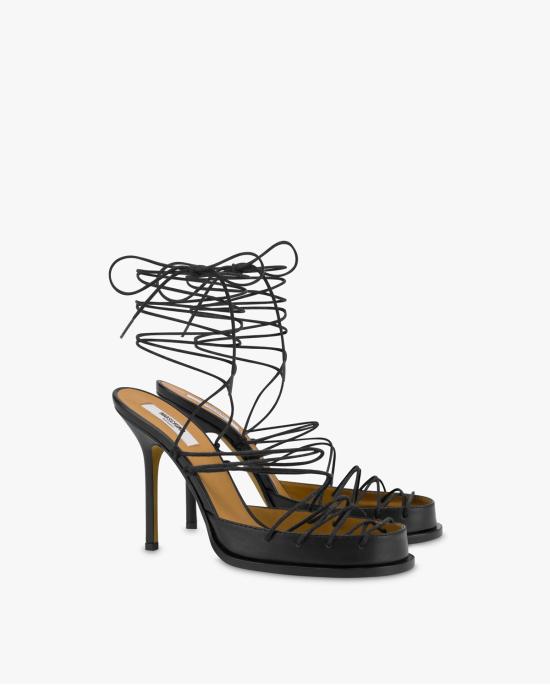 26SS 모스키노 샌들 MA1604AC1O MF0 000 NERO - MOSCHINO