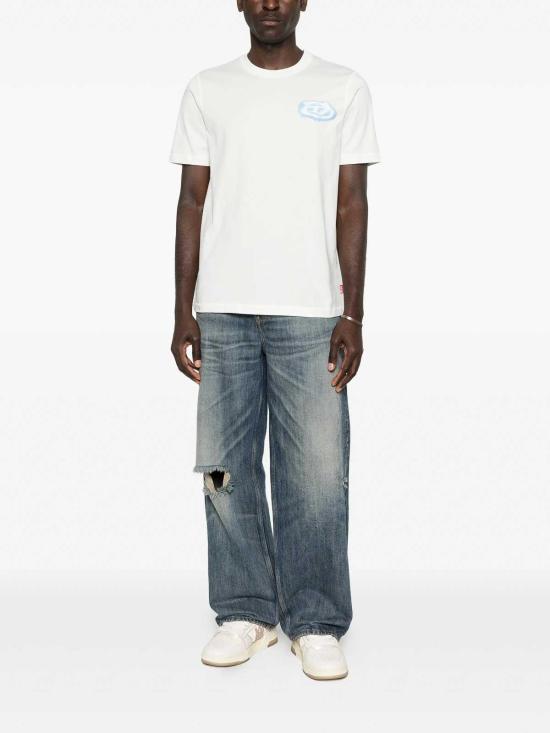 25FW 디젤 반팔 티셔츠 A202840PLAT141 None - DIESEL