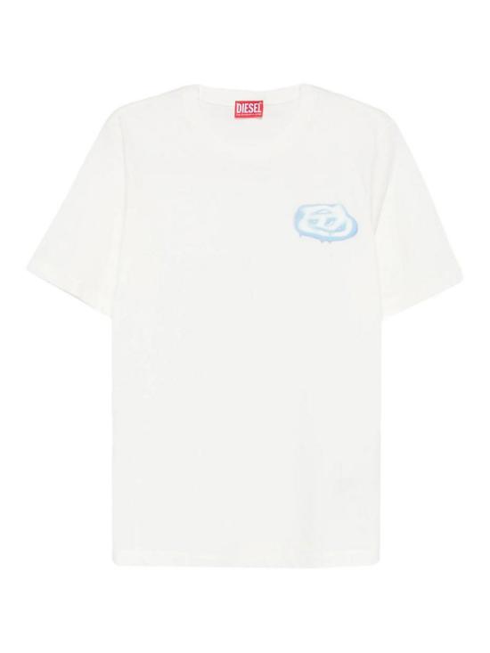 25FW 디젤 반팔 티셔츠 A202840PLAT141 None