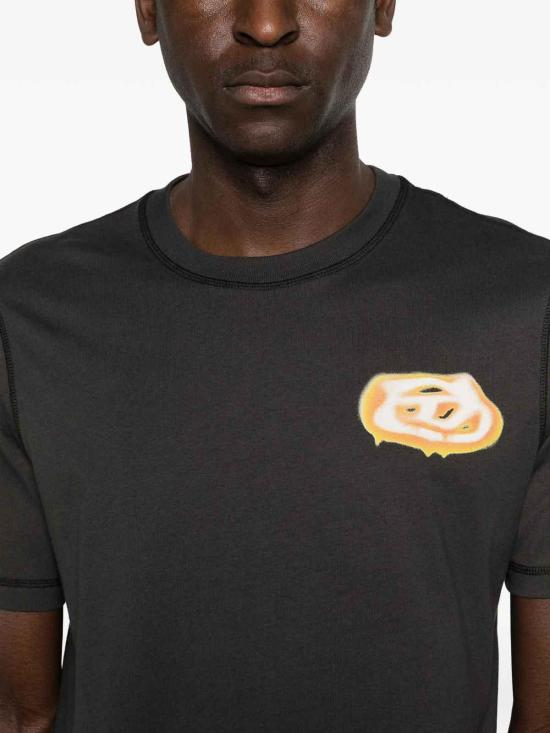 26SS 디젤 반팔 티셔츠 A202840PLAT93R DOM - DIESEL