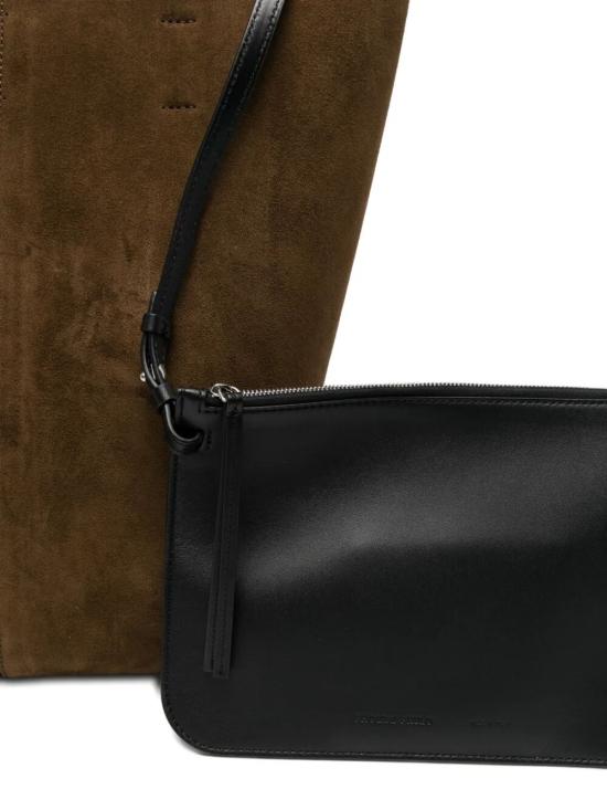 26SS 피비 파일로 크로스백 AB31 LT0038 719KHS ARMY SILVER - PHOEBE PHILO