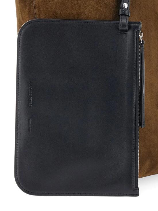 26SS 피비 파일로 크로스백 AB31 LT0038 719KHS ARMY SILVER - PHOEBE PHILO