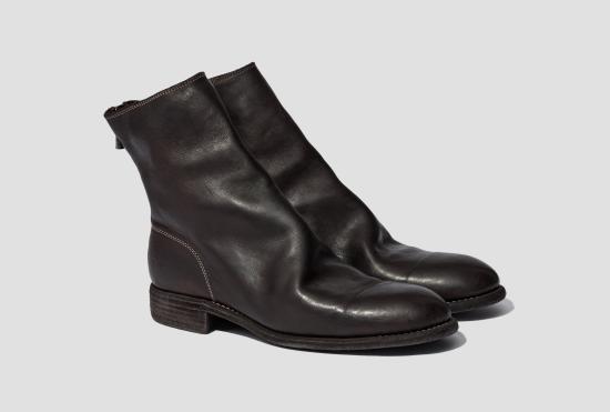 26SS 구이디 부츠 뒷면 지퍼  - 말가죽 풀그레인 CV / 밑창 - CV60T 986X