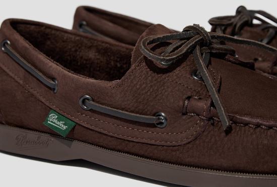 26SS 파라부트 슈즈 BARTH / 마린 마론 - TAURILLON 누벅 초콜릿 780571 - PARABOOT