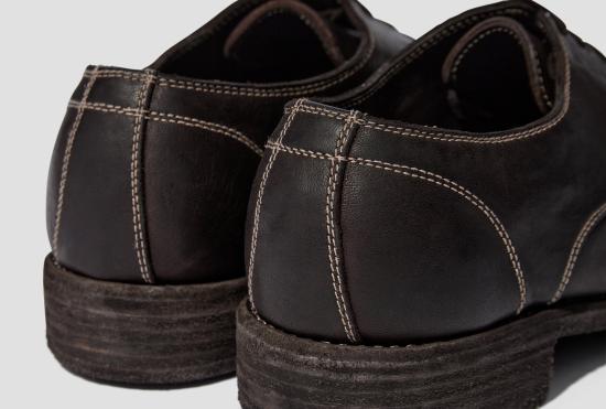 26SS 구이디 슈즈 클래식 더비 - 말 가죽 풀그레인 CV / 밑창 - CV60T 992X - GUIDI