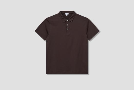 26SS 선스펠 폴로 티셔츠 MPOL1052 BRGS