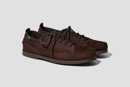 26SS 파라부트 슈즈 말리부 / 마린 마론 - TAURILLLON 누벅 초콜릿 092433