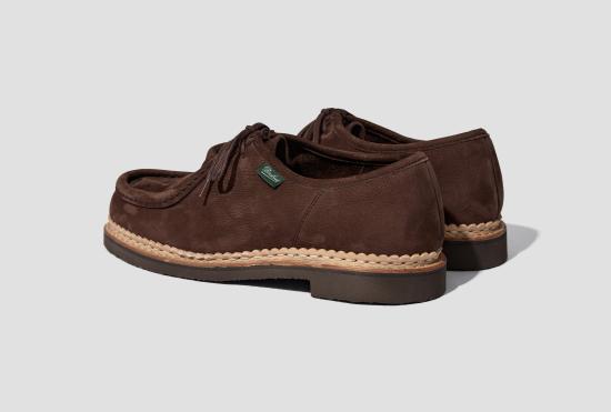 26SS 파라부트 슈즈 MICKA / ARIO MARRON - TAURILLON 누벅 초콜릿 241234 - PARABOOT
