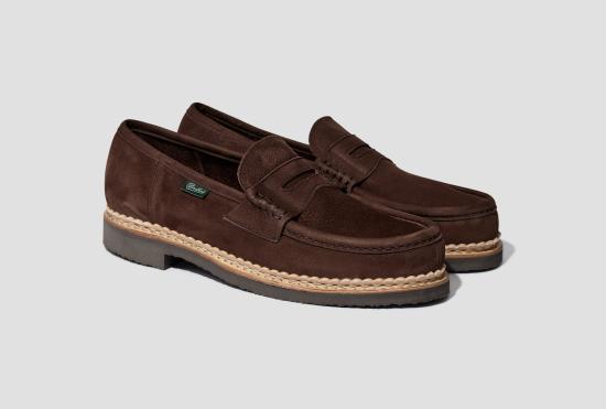 26SS 파라부트 슈즈 낭트 / 아리오 마론 - 토리옹 누벅 초콜릿 239943