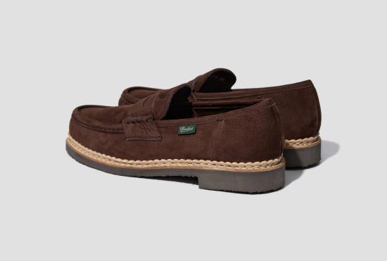 26SS 파라부트 슈즈 낭트 / 아리오 마론 - 토리옹 누벅 초콜릿 239943 - PARABOOT