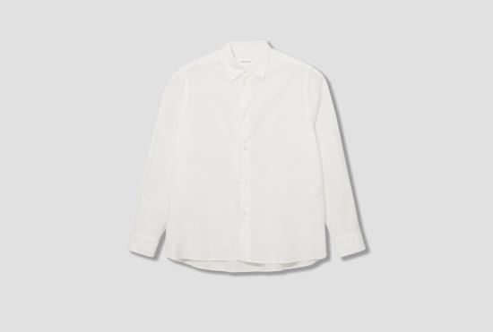 26SS 베르너 퀼 셔츠 볼륨  - 워시 코트 3-88S12 오프 화이트