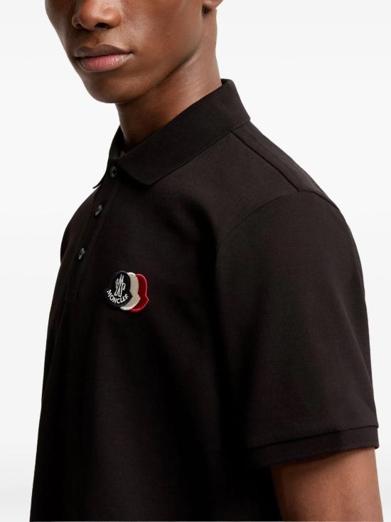 26SS 몽클레어 폴로 티셔츠 L10918A0003089A16 999 Black - MONCLER