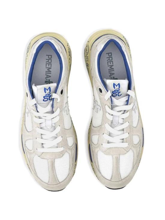 26SS 프리미아타 스니커즈 MASE 8019 WHITE LIGHT BLUE - PREMIATA